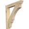 Ekena Millwork Balboa Slat Rough Sawn Outlooker, Douglas Fir, 6"W x 34"D x 34"H OUT06X34X34BOA06RDF - alternate 1